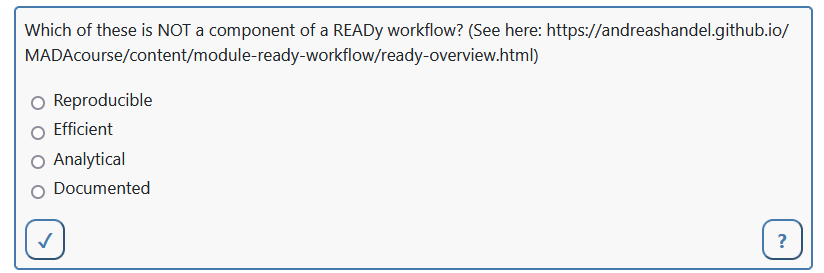A screenshot of a quiz question